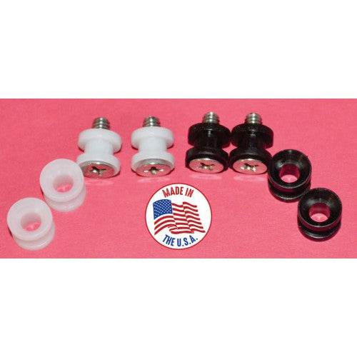 1010 Rail buttons Delrin White pack of 2 - Everdon Hobbies