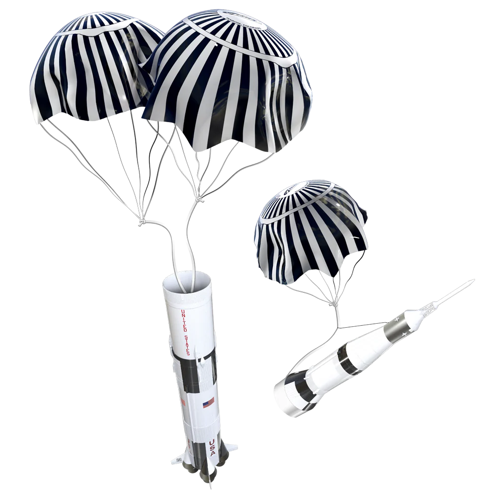 1967 ESTES Saturn V Apollo 11 1/100 scale