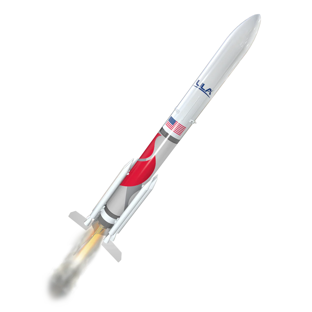 2209 ESTES ULA VULCAN 1:100 SCALE