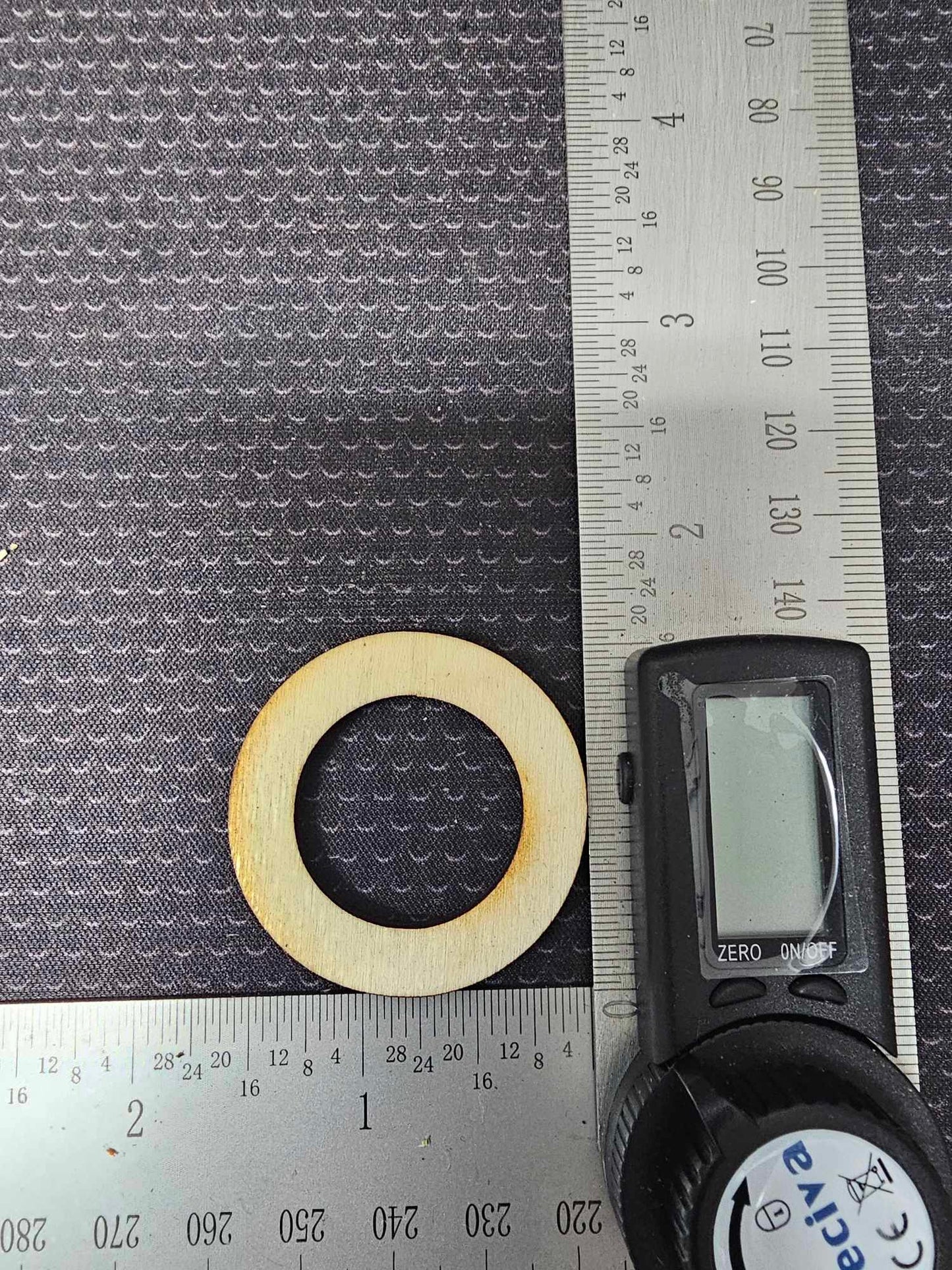 Everdon Rocketry Centering ring 1.64" ( BT60) x 0.125 for 24mmt ( ESTES Tube ) - Everdon Hobbies