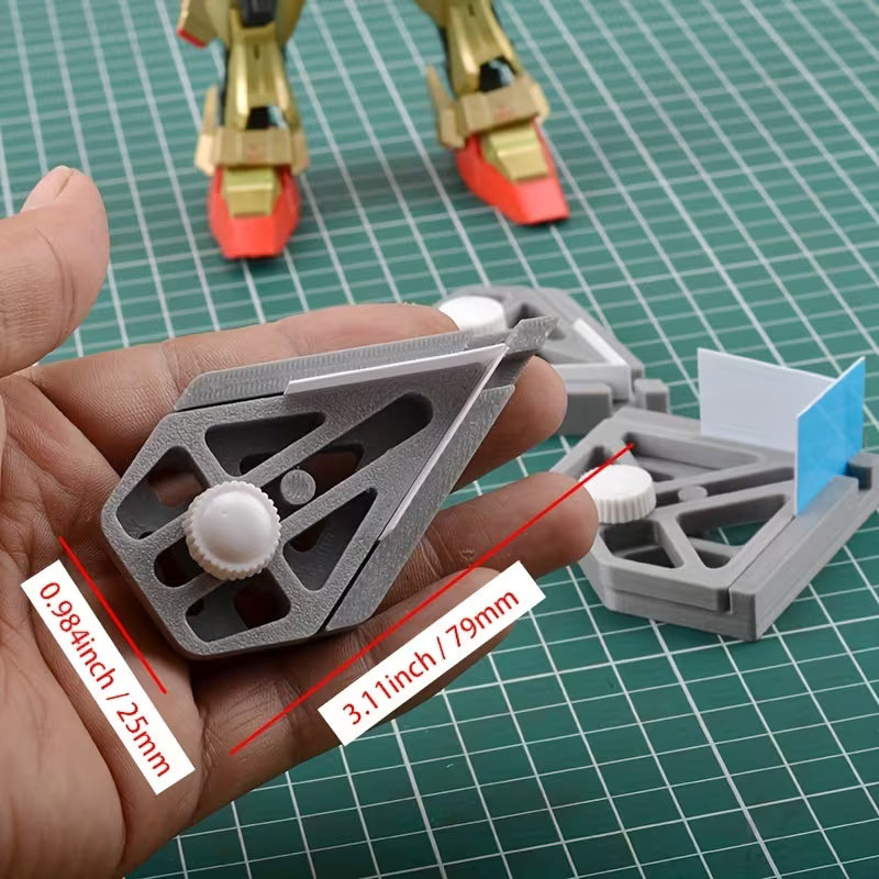 4-Pack Model Glue Jigs | 30°, 45°, 60°, 90° Angles