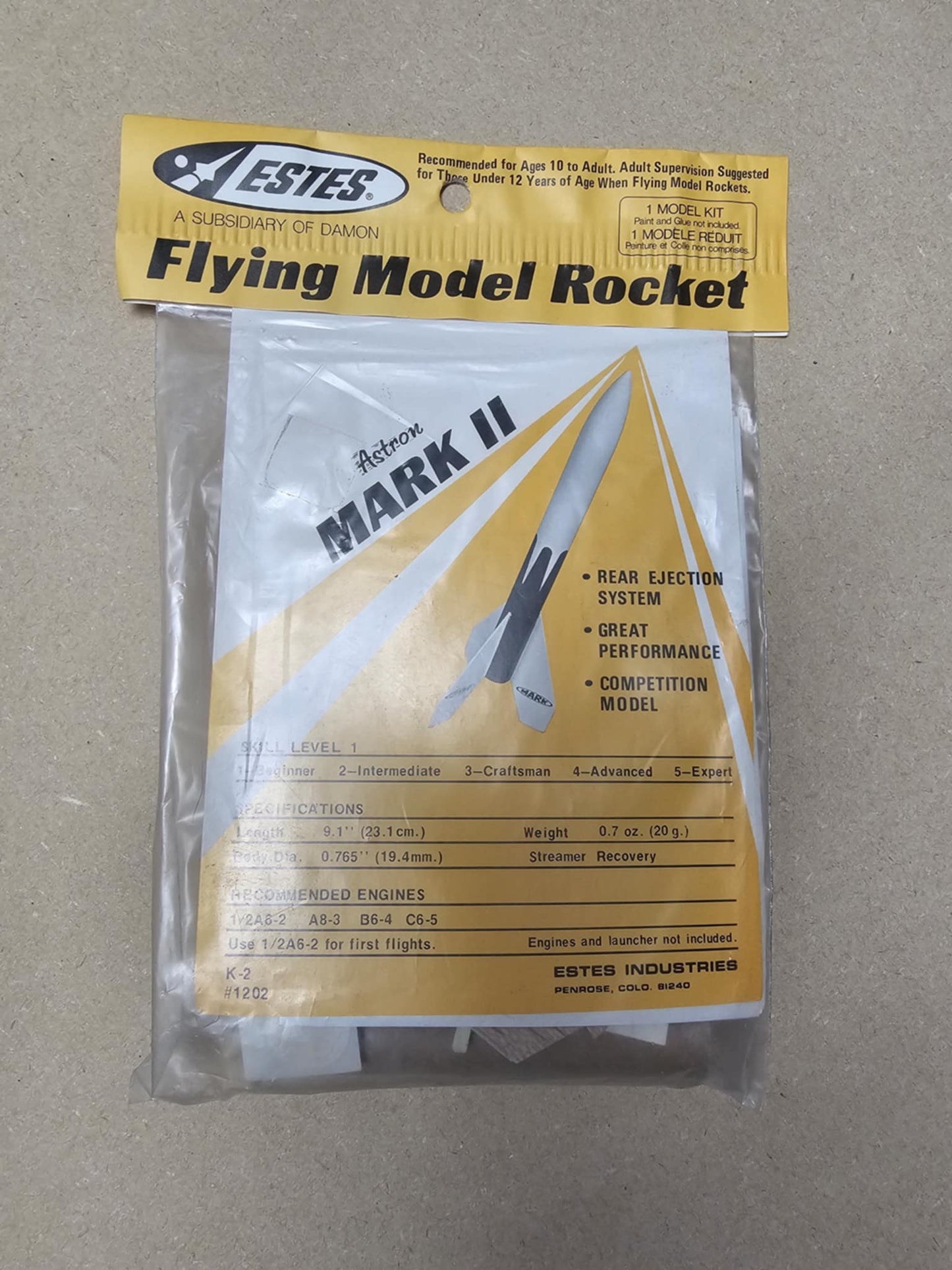 1202 k-2 ESTES Mark II