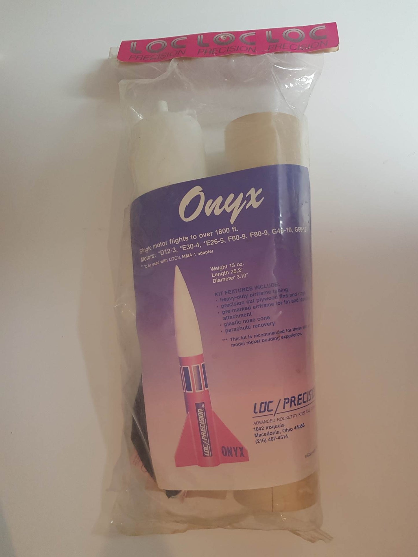 LOC PRECISION ONYX VERSION 1 - Everdon Hobbies