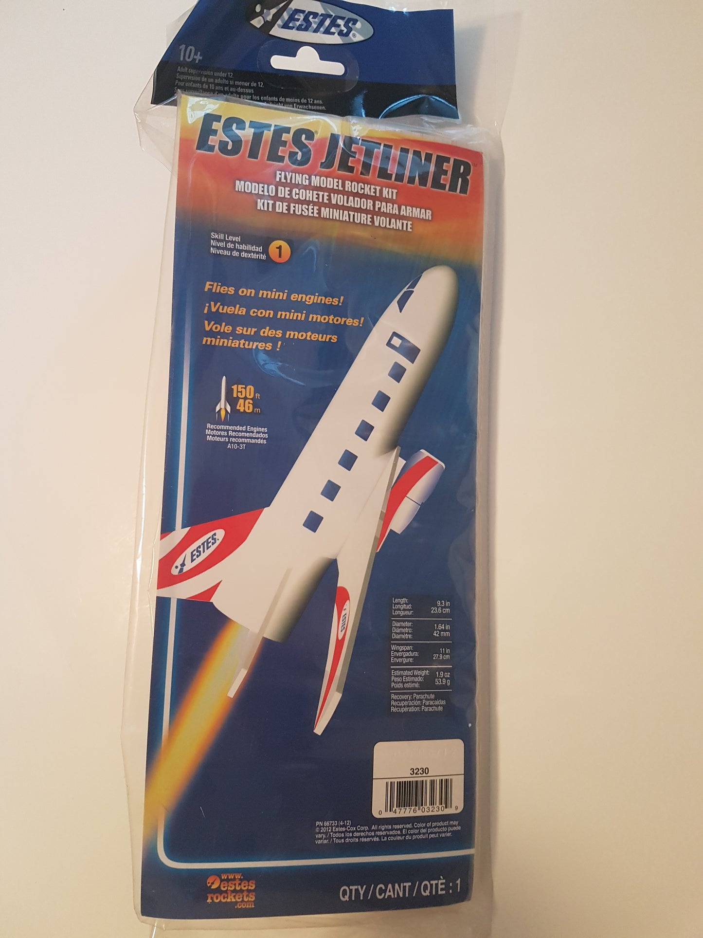 3230 ESTES Jetliner - Everdon Hobbies
