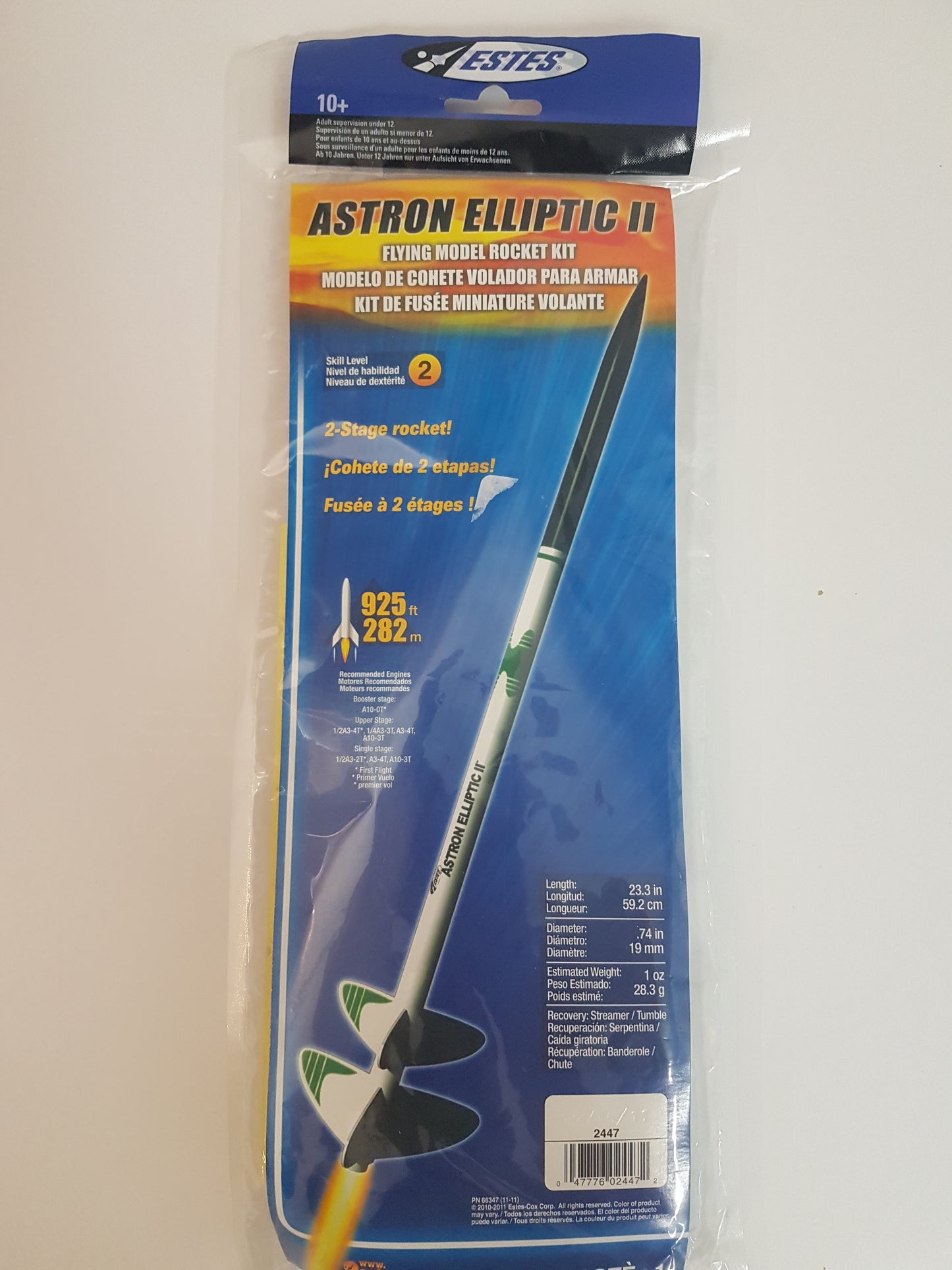 2447 ESTES Astron Elliptic II - Everdon Hobbies