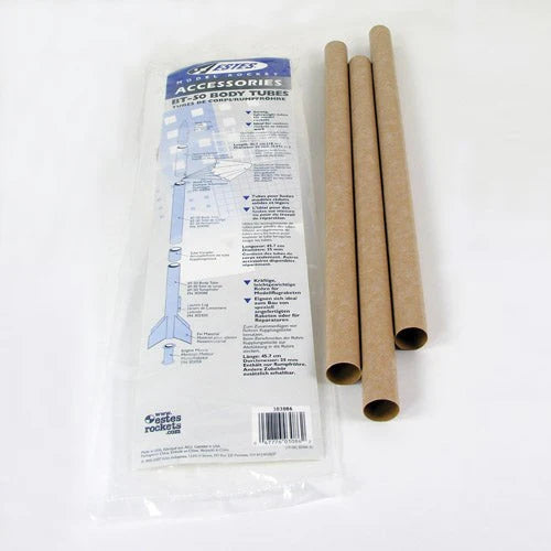 3086 BT-50 Estes  pack of 3 Tubes