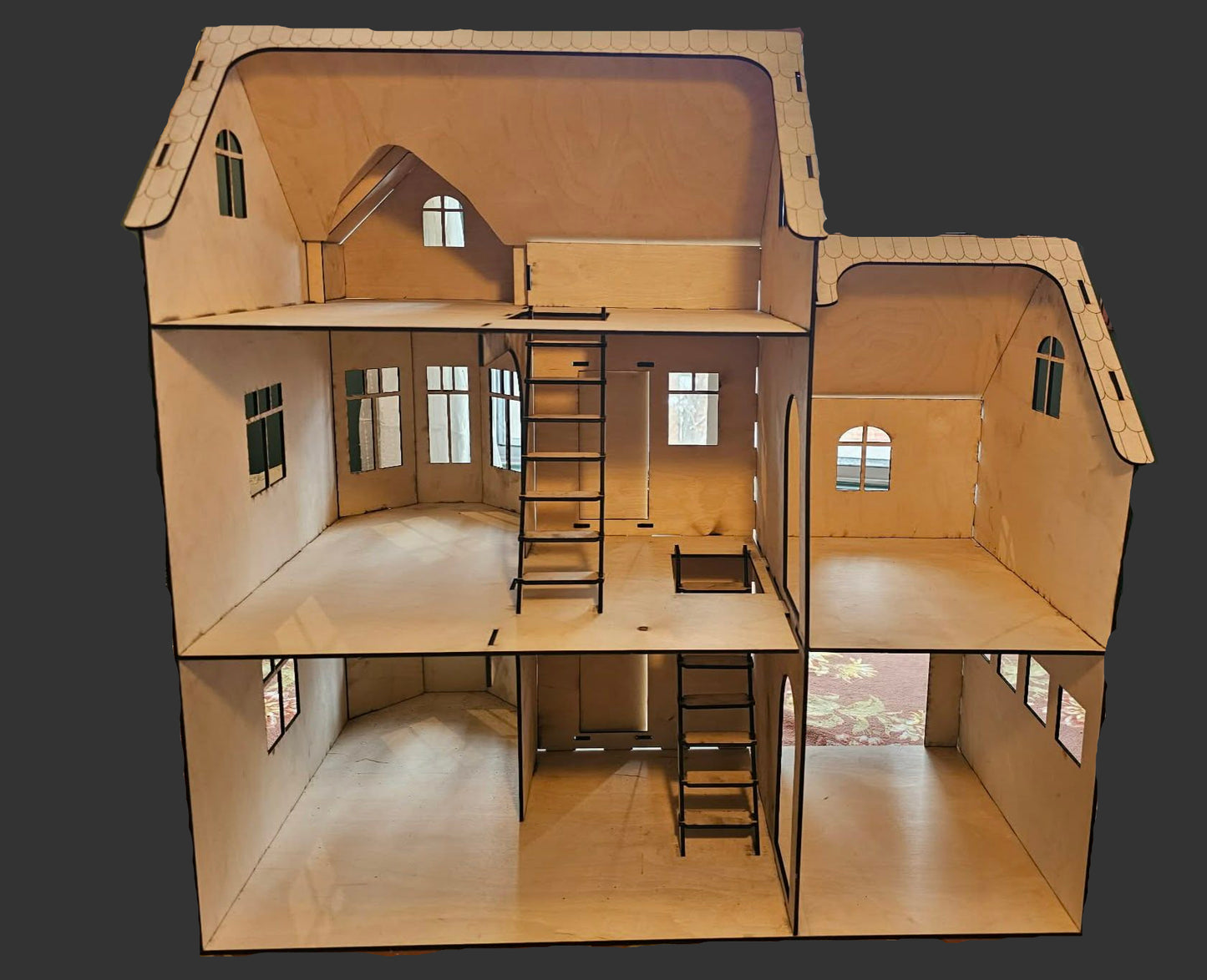 The Galt  1:12 scale Dollhouse