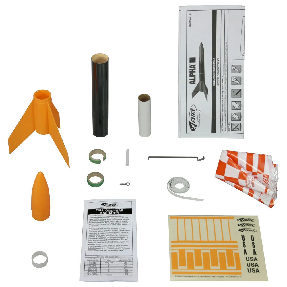 1256 ESTES Alpha III Generic