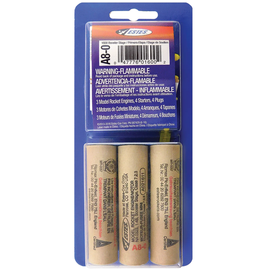 1600 Estes A8-0 engine