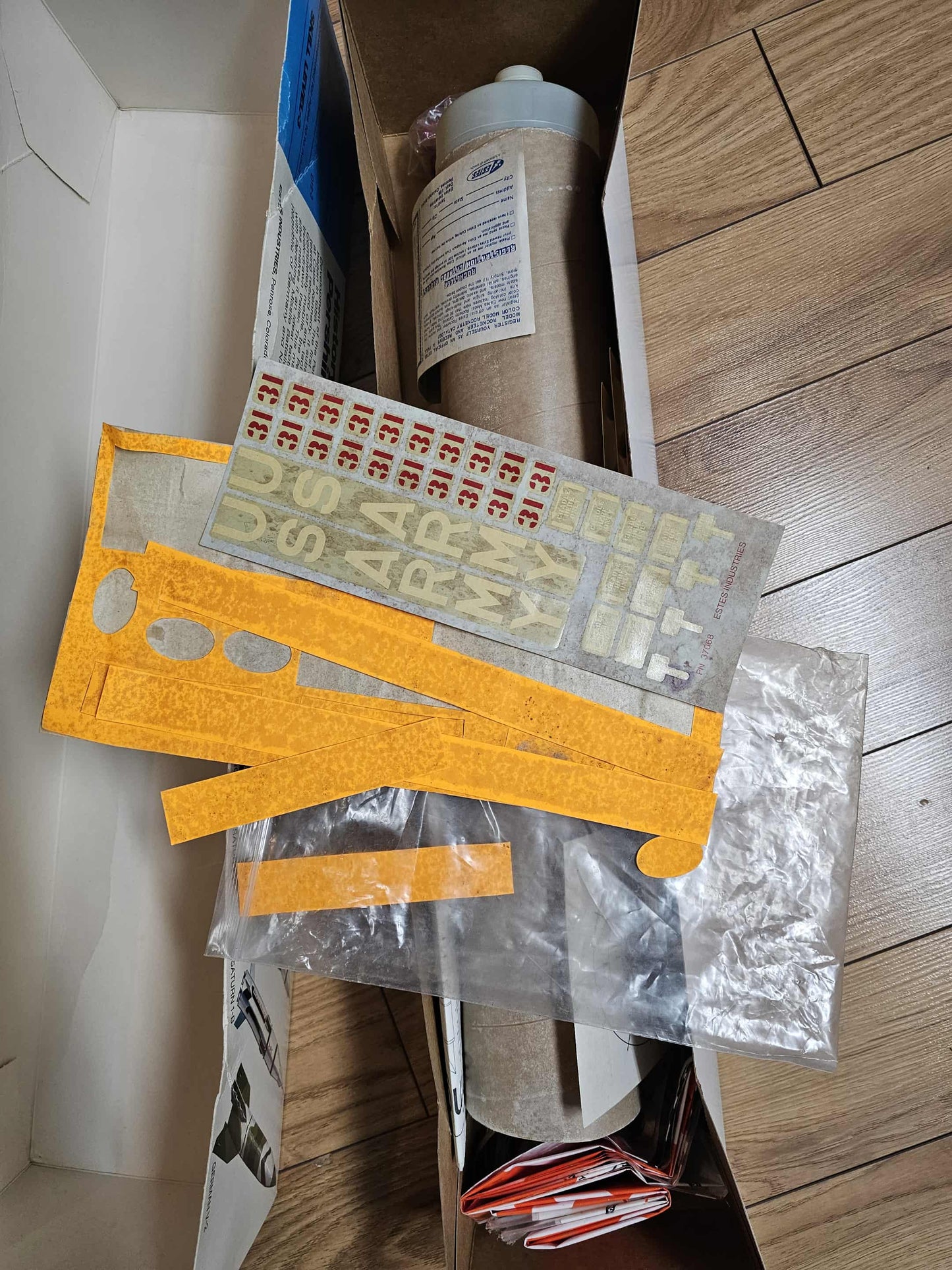 1268 ESTES Pershing 1-A 1/10 scale