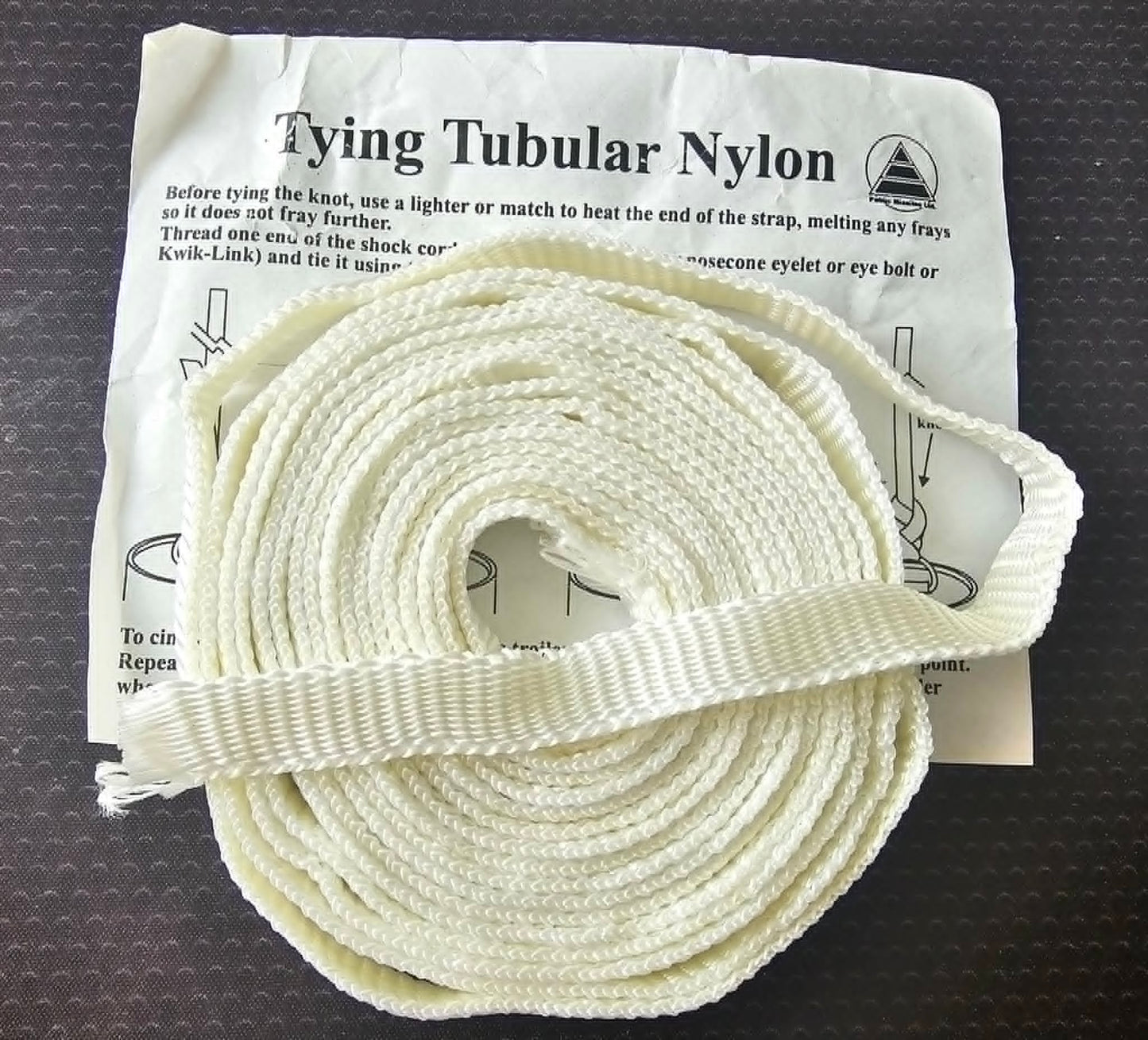 PML  Roll of 12' of 1/2" / 12mm Nylon shockcord (No Loops)