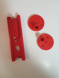 SDR 3D Printed AV Bay Sled - for 2.2" Diameter Rockets w/ Charge well covers (2)