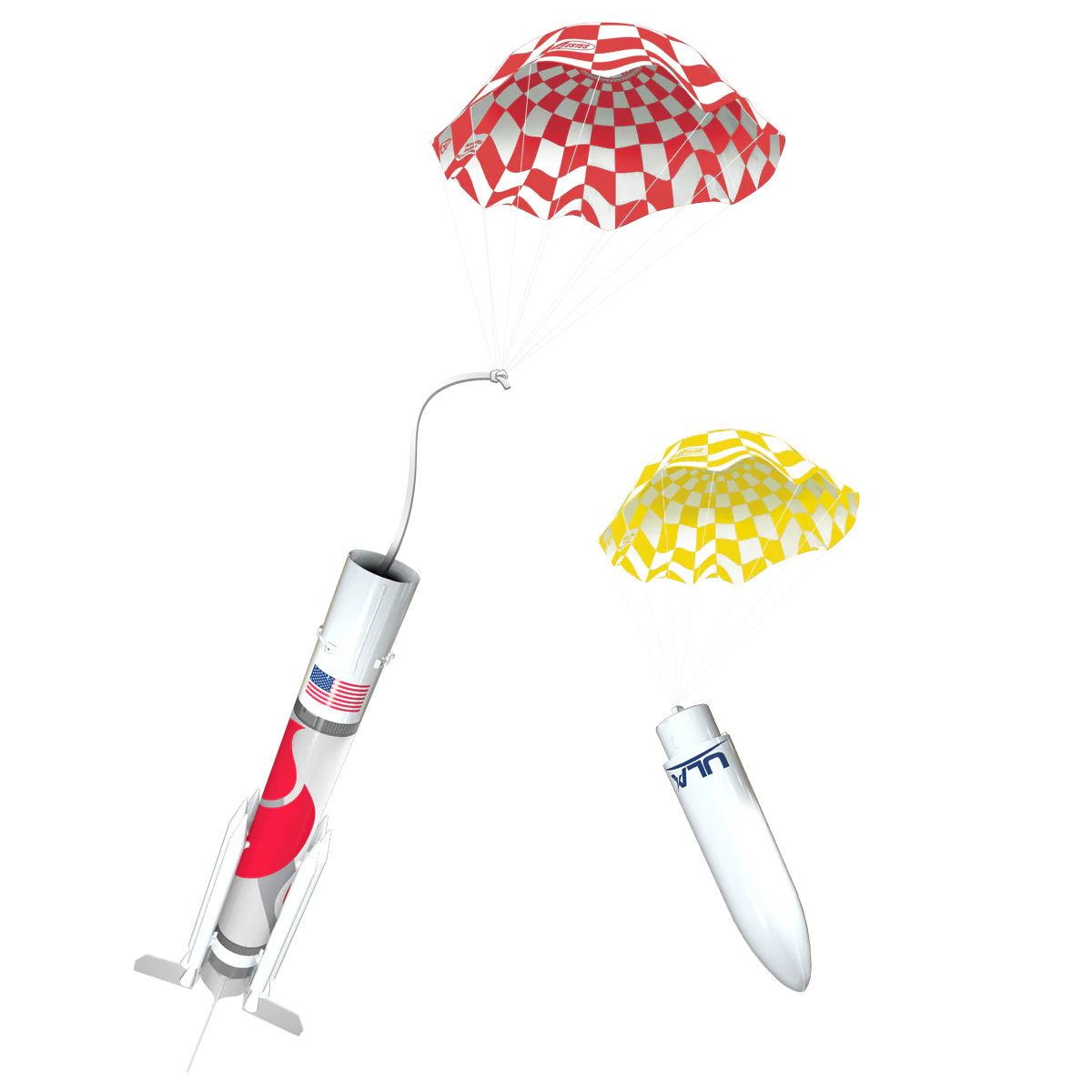 2209 ESTES ULA VULCAN 1:100 SCALE