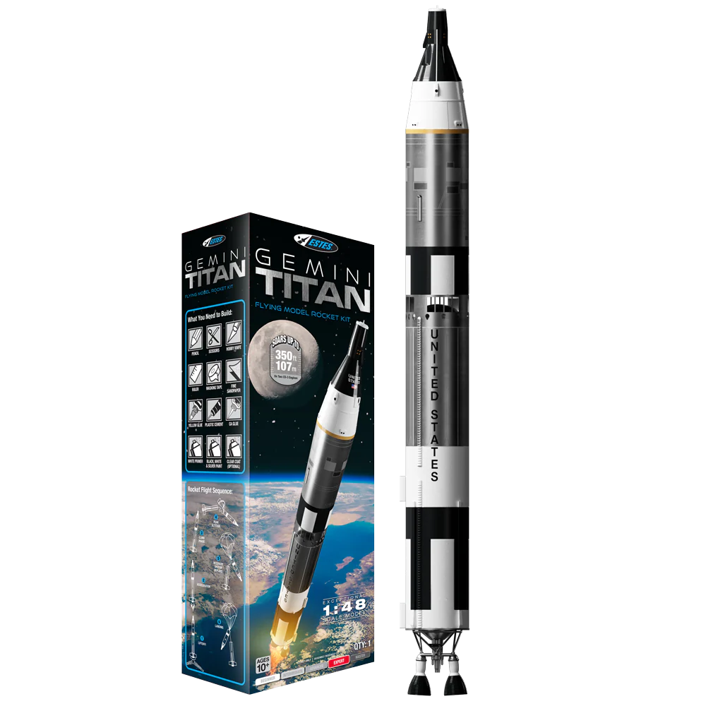 0220 ESTES Gemini Titan 1:48