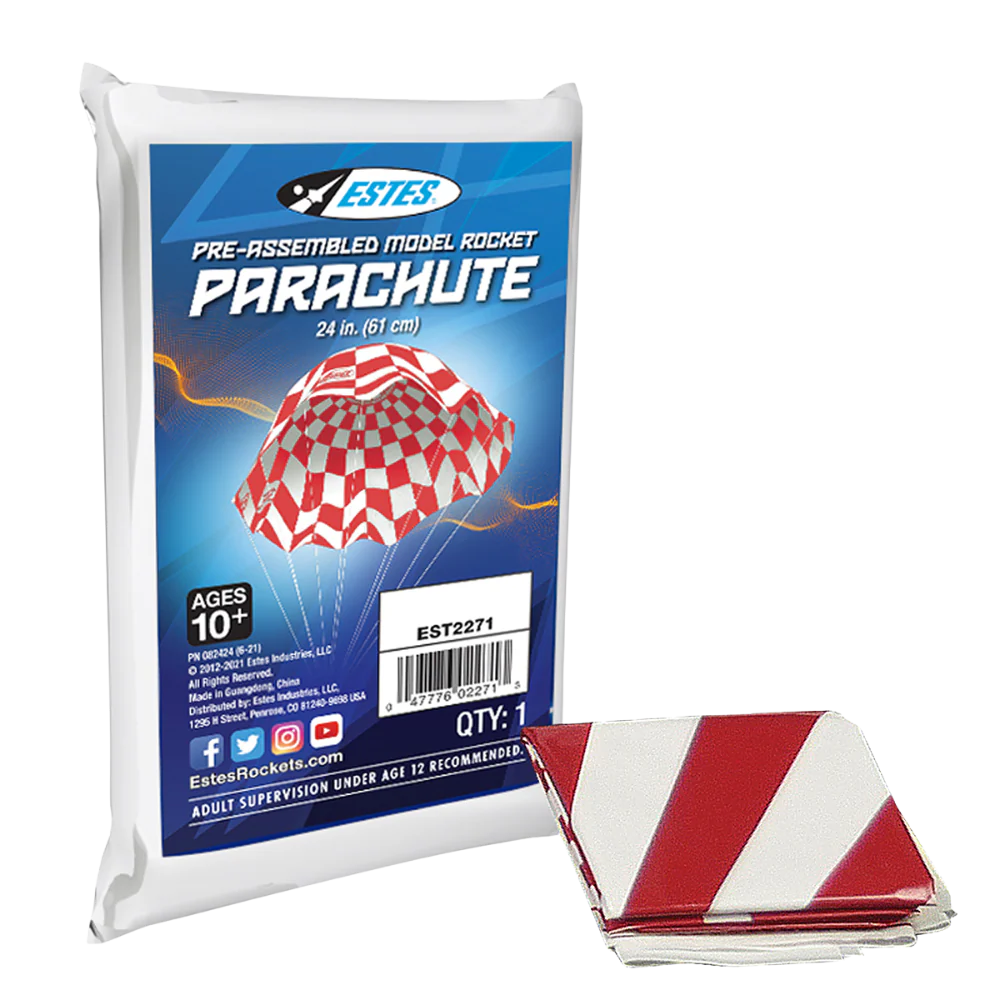 Estes 24 inch Printed Parachute