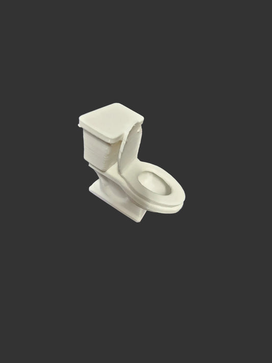 Window in Time  3D Printed Toilet 1/12 scale
