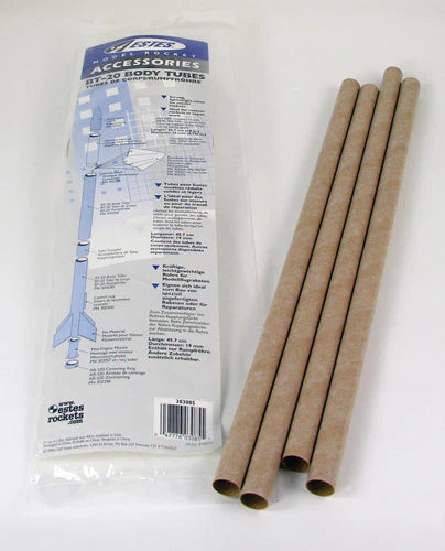3085 BT-20 Estes  pack of 4 Tubes