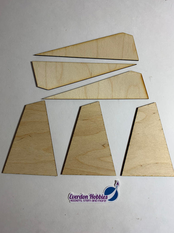 Everdon Rocketry plywood upgrades  for PSII SO LONG  9722