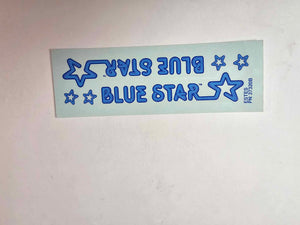 DECAL ONLY ESTES BLUE STAR 1991