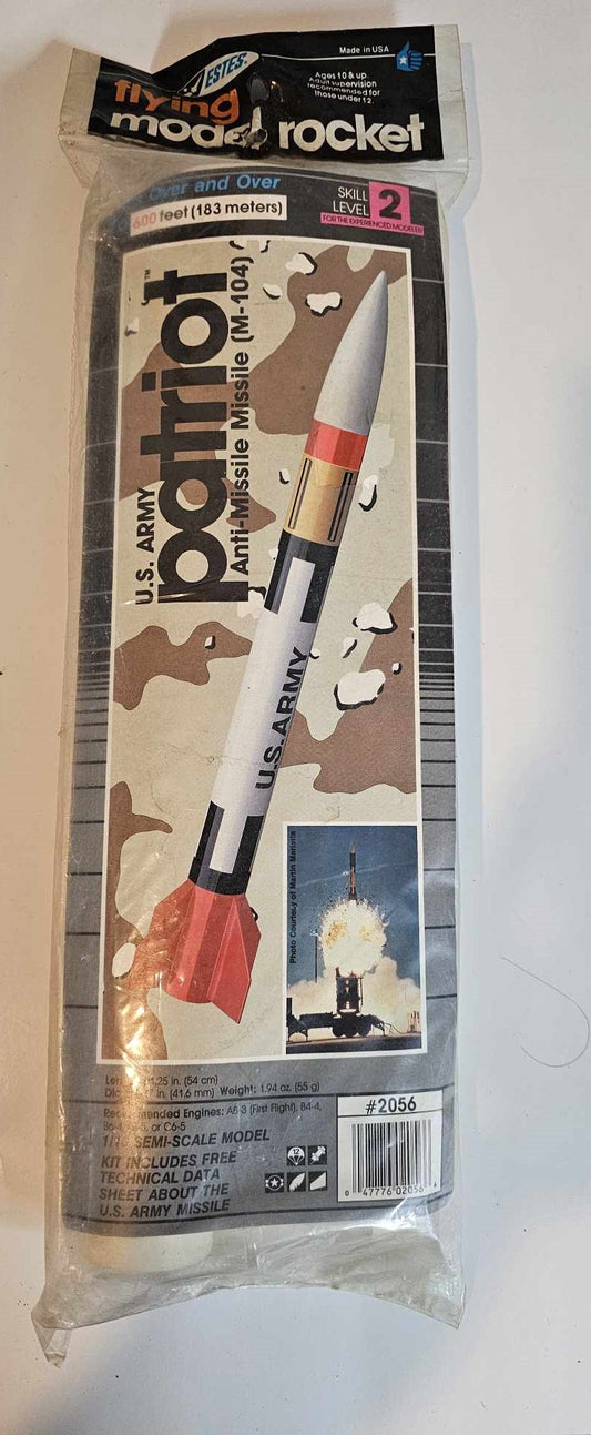 2056 ESTES Patriot Classic packing see Condition - Everdon Hobbies