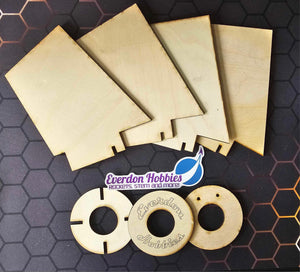 Everdon Rocketry plywood upgrades  for Great Goblin 9724 29mmt version