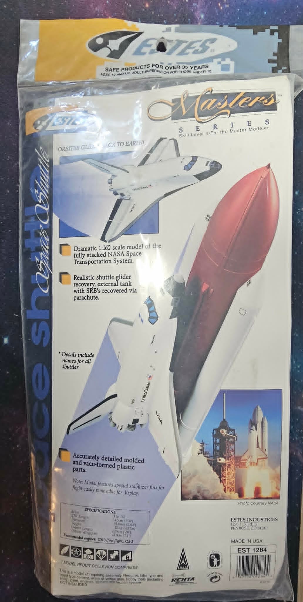1284 ESTES Space Shuttle Master Series