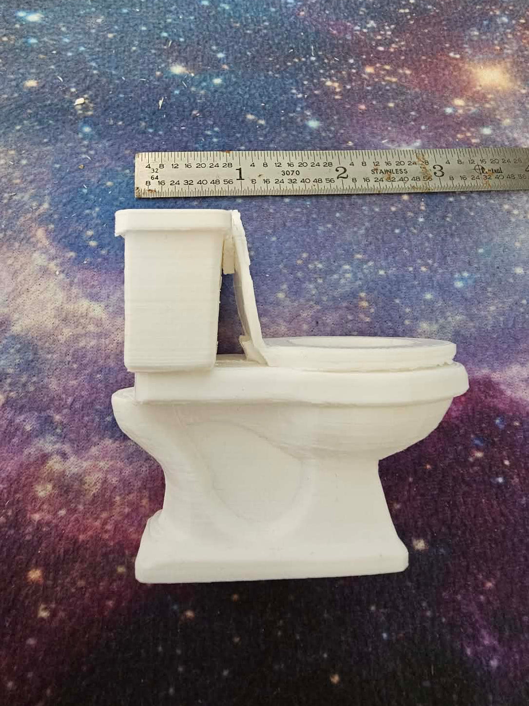 Window in Time  3D Printed Toilet 1/12 scale