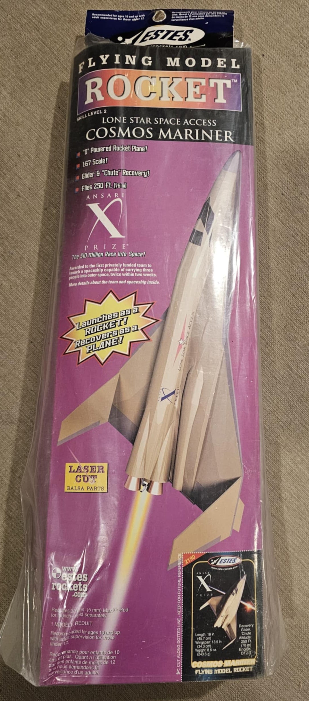 2190 ESTES Cosmic Mariner