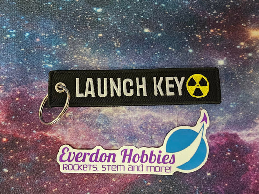 Remove Before Flight tag / key chain LAUNCH KEY