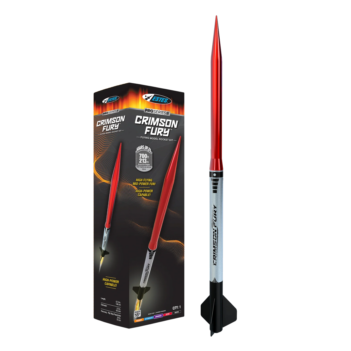 9729 ESTES Pro Series II™ Crimson Fury