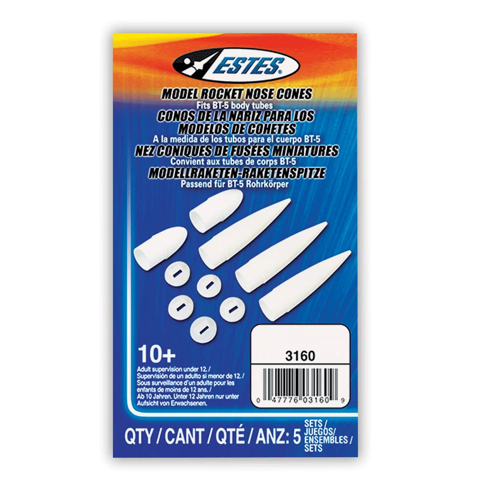 3160 NC-5 Nose Cone (4 Pk) BT5