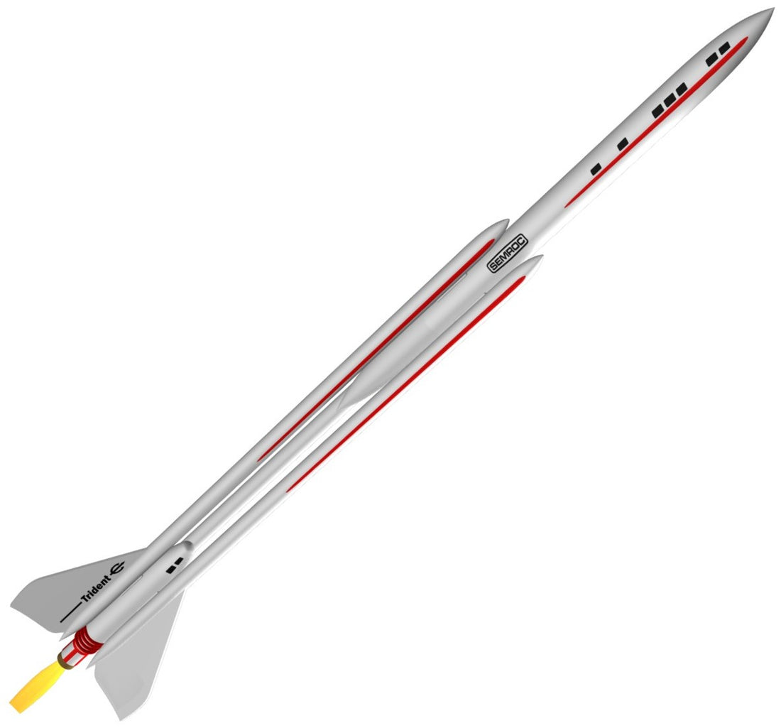 Semroc Flying Model Rocket Kit Trident™ KV-71 – Everdon Hobbies