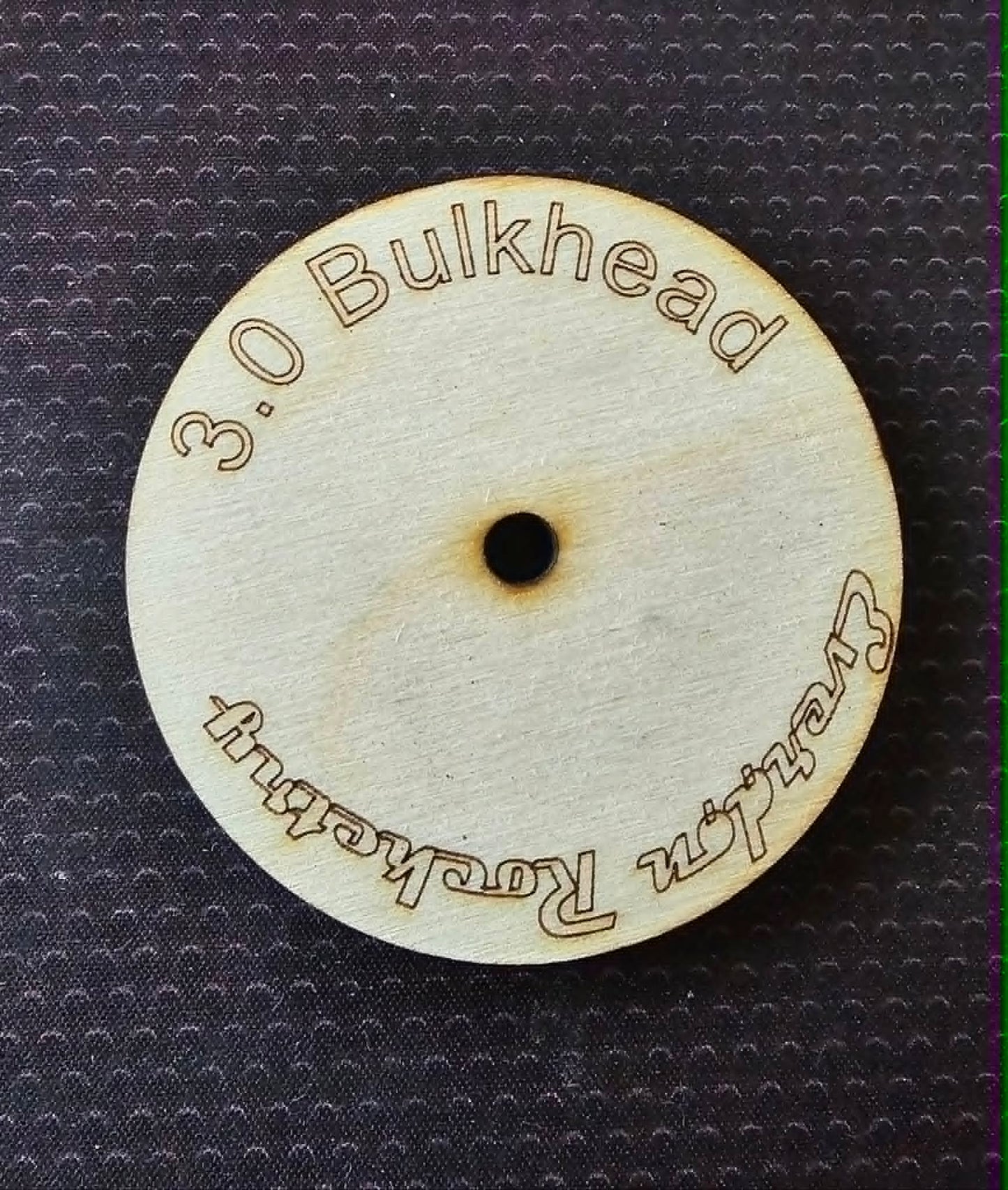 Everdon Rocketry Bulkhead 3.00" x 0.25 for Loc Coupler