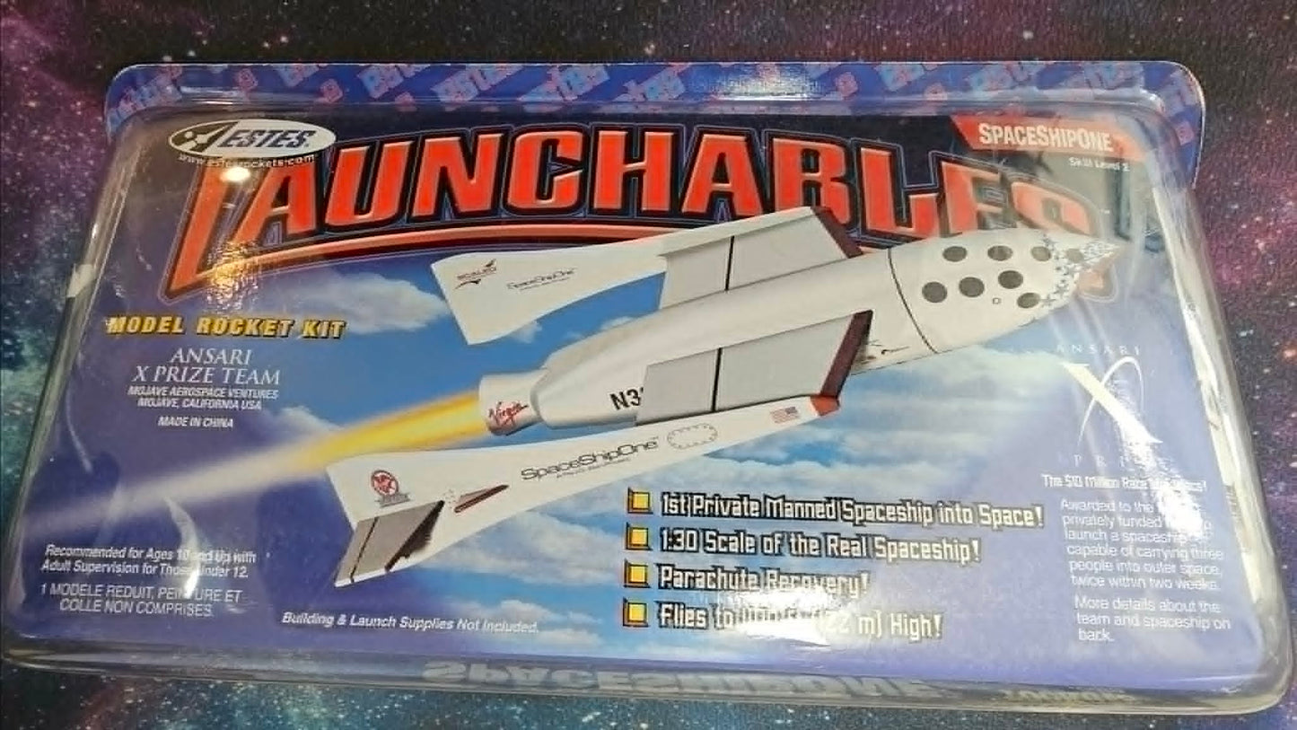 1275  ESTES Launchables SpaceShipOne
