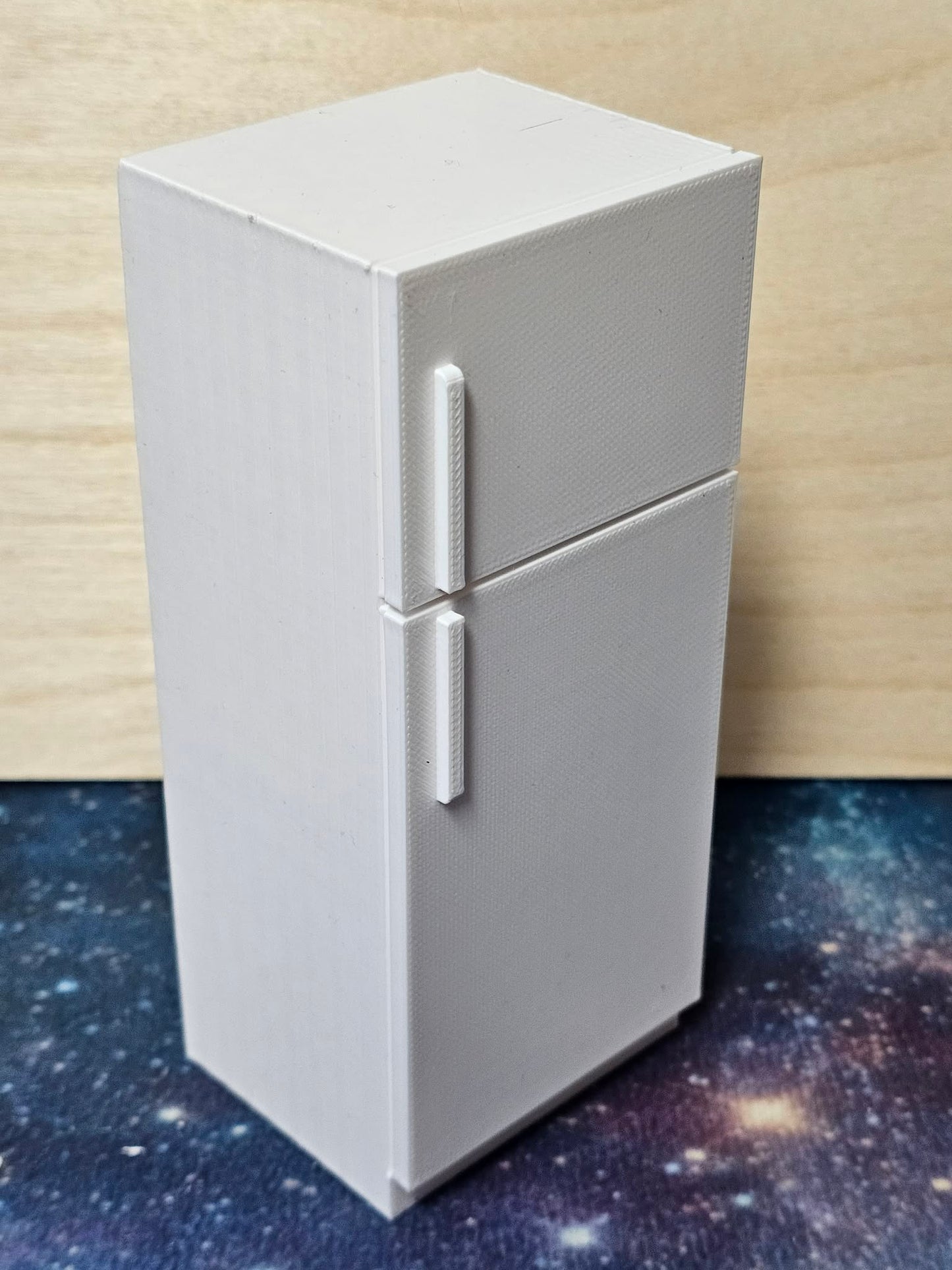 Window in Time  3D Printed 2/3-1/3 refrigerator 1/12 scale