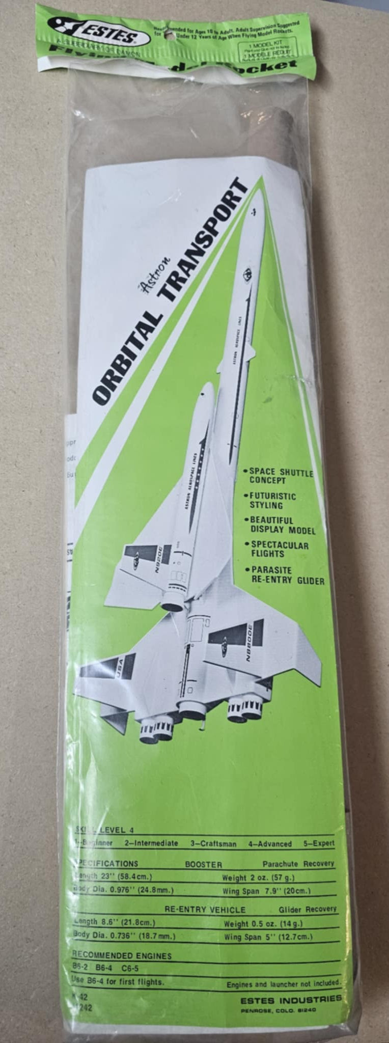 1242 K-42 ESTES Orbital Transport