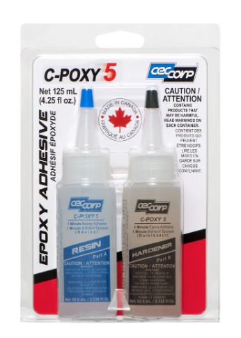 CECCORP C-Poxy 5, 5 min Epoxy Glue Kit  (4.25oz)