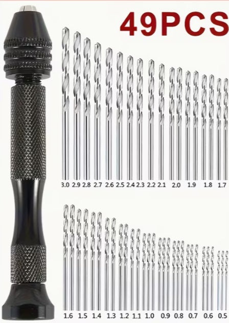 49 pcs Hand Drill Set