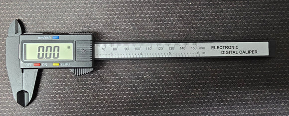 Electronic Digital Display Vernier Caliper, 0-150mm / 6