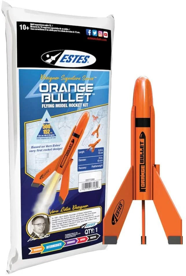 7295 ESTES Orange Bullet Signature Series