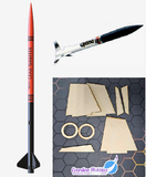 Everdon Rocketry plywood Fin Kit " OPTIMA 2035 " for STAR ORBITER  9716