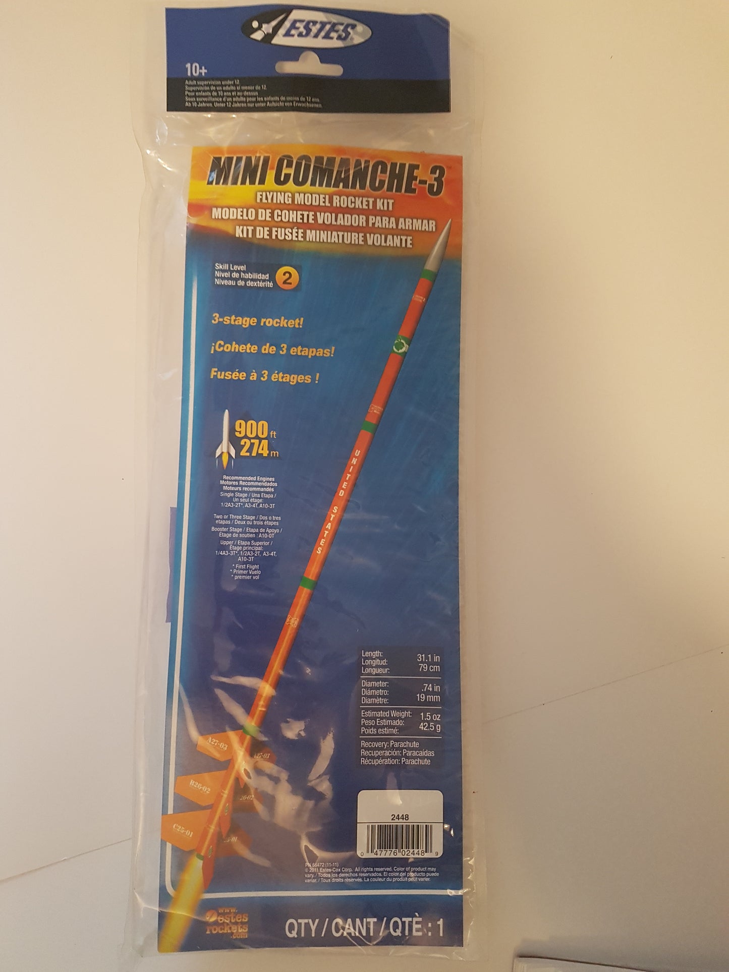 2448 ESTES Mini Comanche-3 - Everdon Hobbies