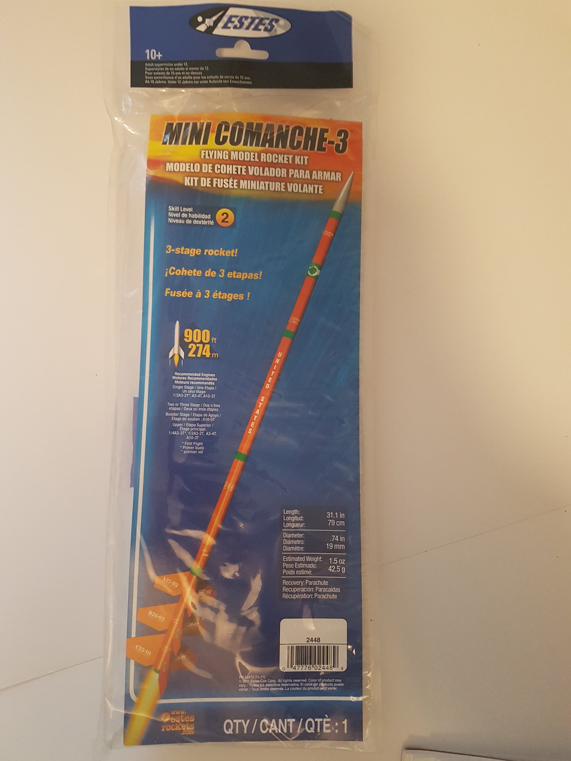 2448 ESTES Mini Comanche-3 - Everdon Hobbies