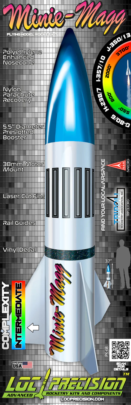 Loc Precision MINIE-MAGG 5.5" - Everdon Hobbies